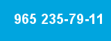 965 235-79-11